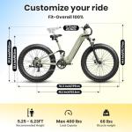 Puckipuppy 960W Full Suspension Electric Bike