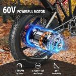 Tuttio 4000W Electric Dirt Bike for Adults