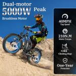 PHNHOLUN TUTTIO 52V Dual-Motor Electric Bike