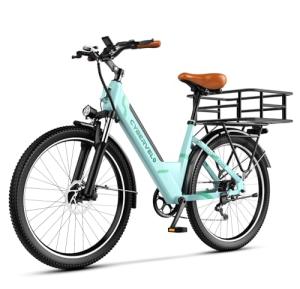 Cybervelo 1000 Peak Electric Bike - 80 Mile Range