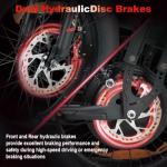 2000W Electric Fat Tire Bike, 40MPH Speed