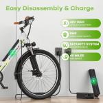 Cybervelo 1000 Peak Electric Bike - 80 Mile Range