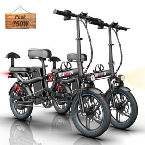 GugoIs 16" Foldable Electric Bike for Adults