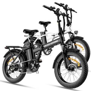 Foldable Electric Fat Tire Bike with 983W Motor