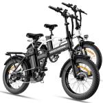 Foldable Electric Fat Tire Bike with 983W Motor