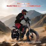 2000W Electric Fat Tire Bike, 40MPH Speed