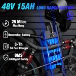 GugoIs 16" Foldable Electric Bike for Adults