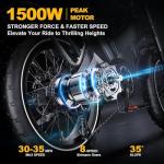 EUYBIKE Peak 2000W Foldable Electric Bike 35MPH