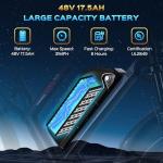 Powerful 1000W Electric Bike for Adults, 31MPH