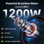 1200W Electric Bike for Adults with Fat Tires