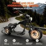 eAhora M1P PRO Electric Cruiser - 4000W, 45MPH