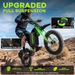 Puttken Electric Bike for Adults - Blue