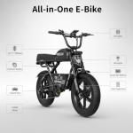 1200W Electric Bike for Adults with Fat Tires