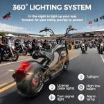 eAhora M1P PRO Electric Cruiser - 4000W, 45MPH