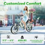 Bluebiko 2-Seater Electric Bike with 1300W Motor