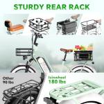 Bluebiko 2-Seater Electric Bike with 1300W Motor