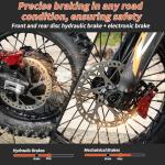 3500W Electric Dirt Bike for Adults, 35MPH