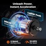 Heybike Mars 3.0 Foldable Electric Bike with 70+ Miles Range