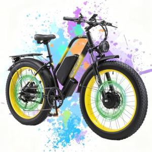 QIKAITU Q7 2000W Electric Fat Tire Bike