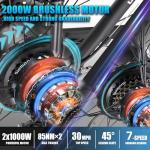 QIKAITU Q7 2000W Electric Fat Tire Bike