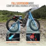 eAhora Romeo Pro 34mph 1600W All-Terrain eBike