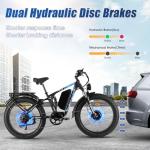 WakeWheel 60V Electric Bike with 70-Mile Range