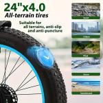 QIKAITU Q7 2000W Electric Fat Tire Bike