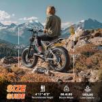 TST 1500W Electric Bike with Removable Battery