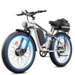 FENGQS Dual Motor Electric Bike for Adults