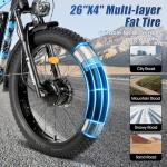 WakeWheel 60V Electric Bike with 70-Mile Range