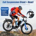 WakeWheel 60V Electric Bike with 70-Mile Range