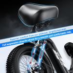 Cybervelo 1500W Step-Thru Electric Bike for All Terrain