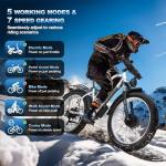QIKAITU Q7 2000W Electric Fat Tire Bike