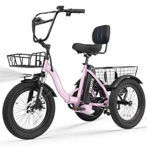 ESKUTE Foldable Electric Trike with 1200W Motor