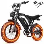 Elecby Electric Dirt Bike 1300W, 29MPH Fat Tire