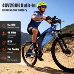 HX Q5 Electric Mountain Bike 2000W Peak 35 MPH