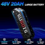 GugoIs 1500W Electric Bike with 20" Fat Tires