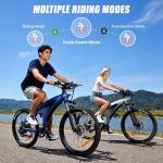 HX Q5 Electric Mountain Bike 2000W Peak 35 MPH