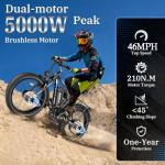 Koonkex Tuttio 5000W Dual Motor Electric Bike