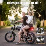 EMOKO 1500W Electric Mountain Bike, 35MPH Speed