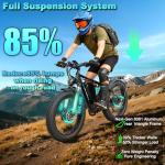 8000W Dual Motor Fast Electric Ebike for Adults