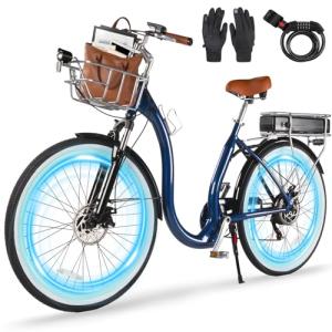 1000W Adult Electric Bike with Removable Battery
