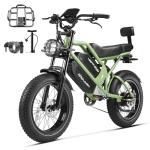 HAPPYRUN G70 Electric Bike - 2000W Dual Battery