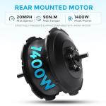 ZYCLE Z500 Electric Semi-Recumbent Trike, 750W