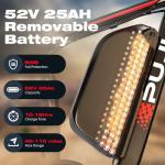 PUJH 4000W Dual Motor Electric Fat Bike