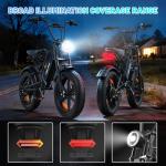 Askmy E500 1000W Electric Bike with Fat Tires