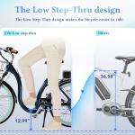 1000W Adult Electric Bike with Removable Battery