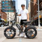 Askmy E500 1000W Electric Bike with Fat Tires
