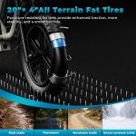 Auloor Dual Battery Electric Bike, 160-Mile Range