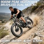 6000W Dual Motor All-Wheel Drive Electric Bike